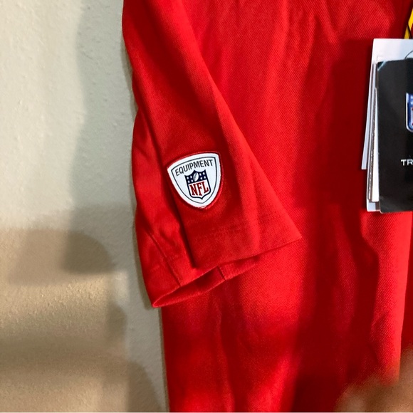 Chiefs Nike Dri Fit Polo Red Men’s Small 2019 Team Apparel NWT - Picture 6 of 7